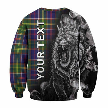 Dalrymple Tartan Sweatshirt Roaring Lion Heritage