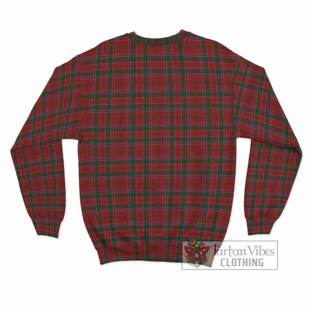 Dalzell (Dalziel) Tartan Sweatshirt with Family Crest DNA In Me Style - Tartan Vibes Clothing