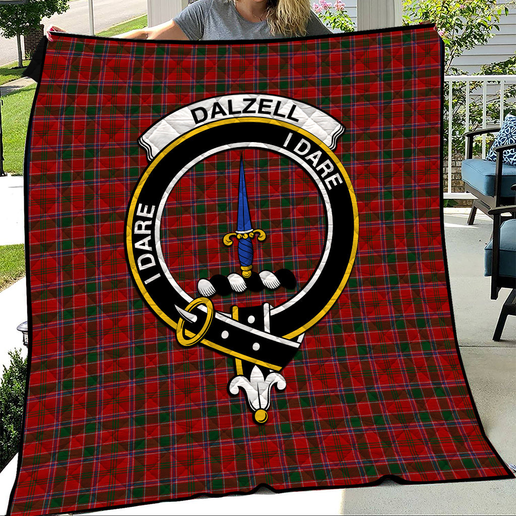 dalzell-dalziel-tartan-quilt-with-family-crest