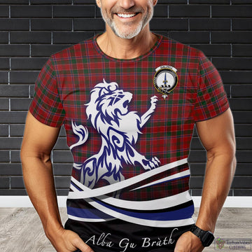Dalzell (Dalziel) Tartan T-Shirt with Alba Gu Brath Regal Lion Emblem Kid's Shirt - Tartan Vibes Clothing