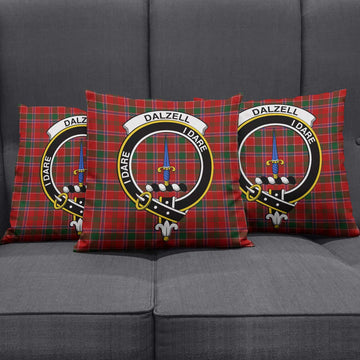 Dalzell (Dalziel) Tartan Pillow Cover with Family Crest Rectangle Pillow Cover 51*91cm - Tartan Vibes Clothing