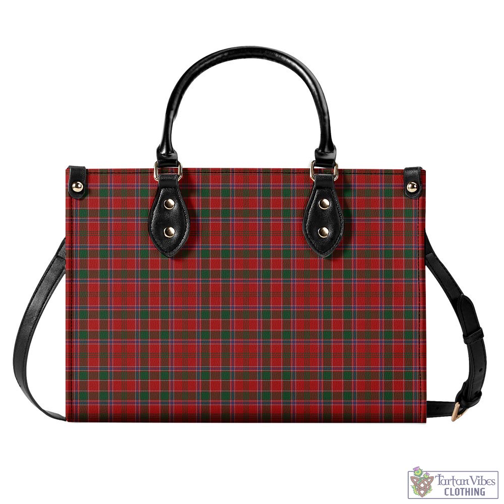 Dalzell (Dalziel) Tartan Luxury Leather Handbags L - Tartan Vibes Clothing