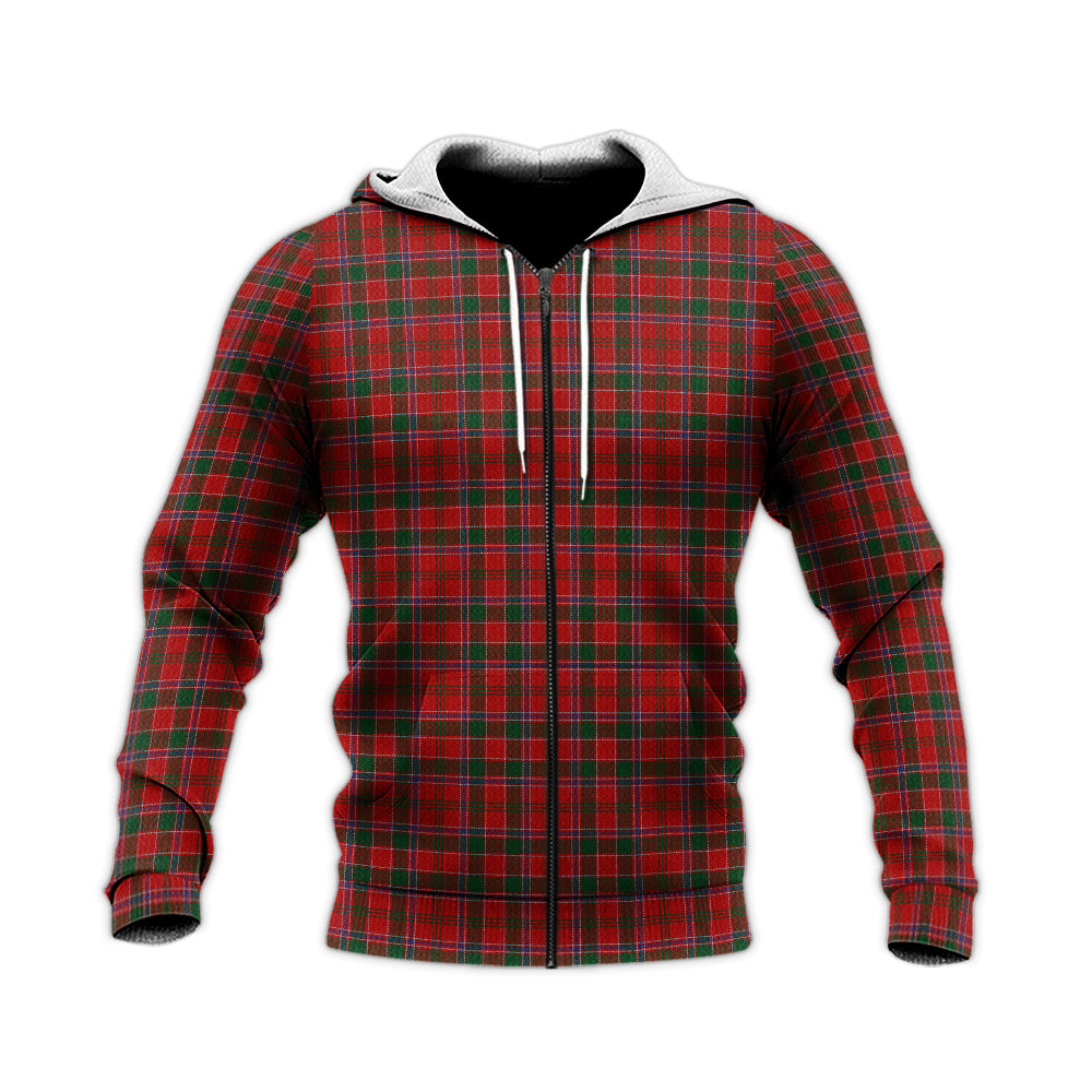 Dalzell (Dalziel) Tartan Knitted Hoodie - Tartan Vibes Clothing