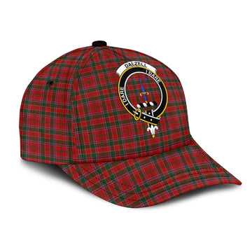 Dalzell Tartan Classic Cap with Family Crest