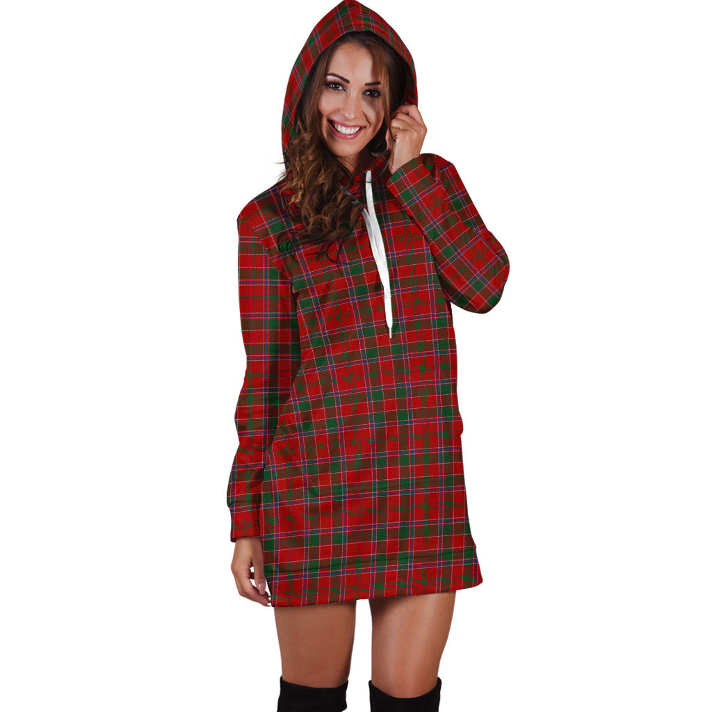 Dalzell (Dalziel) Tartan Hoodie Dress - Tartan Vibes Clothing