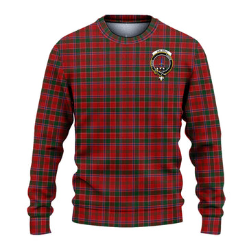 Dalzell (Dalziel) Tartan Ugly Sweater with Family Crest - Tartan Vibes Clothing