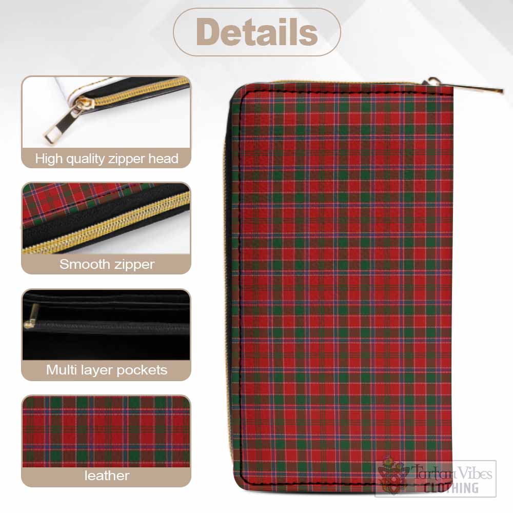 Tartan Vibes Clothing Dalzell (Dalziel) Tartan Women's Leather Wallet
