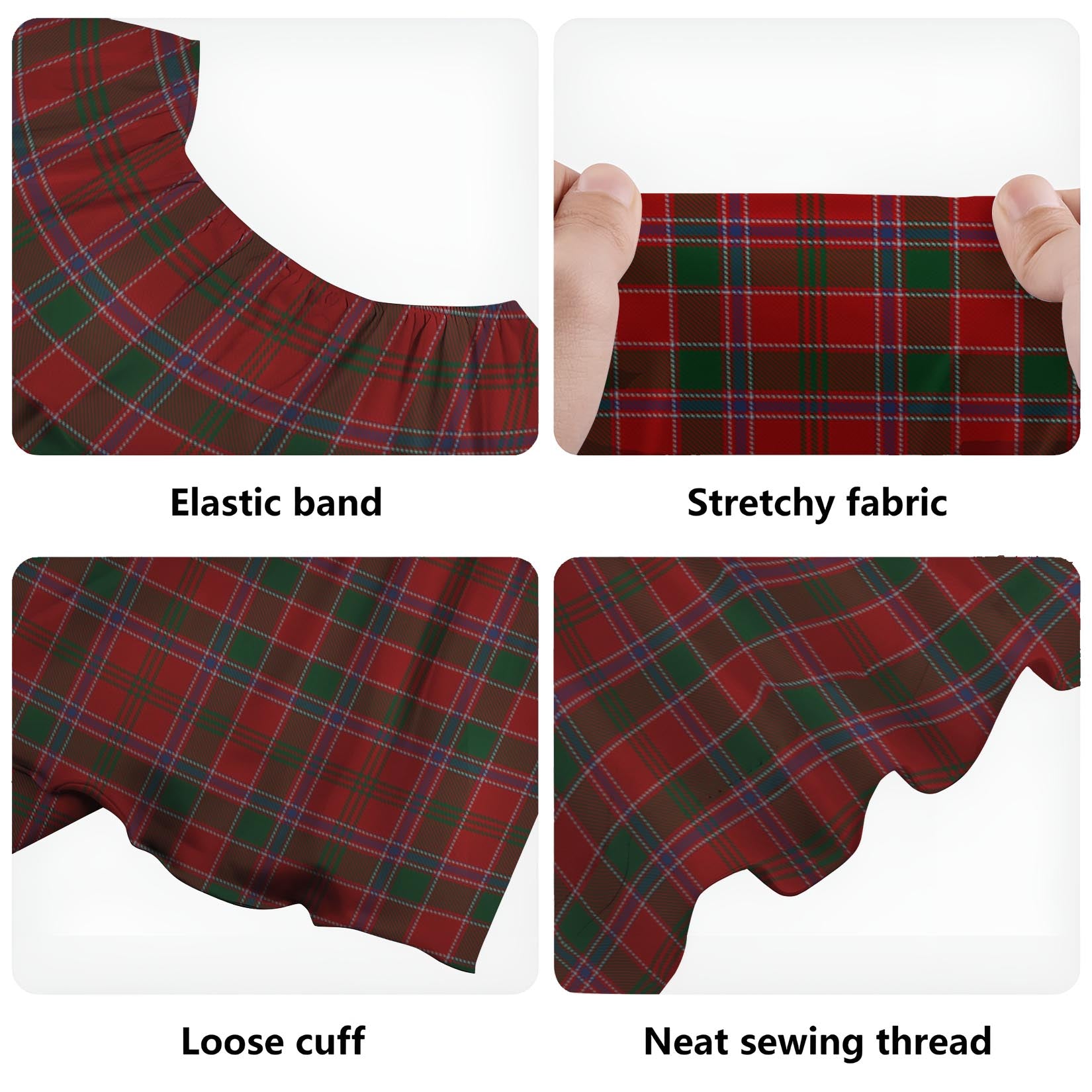 Dalzell (Dalziel) Tartan Off Shoulder Long Dress - Tartan Vibes Clothing