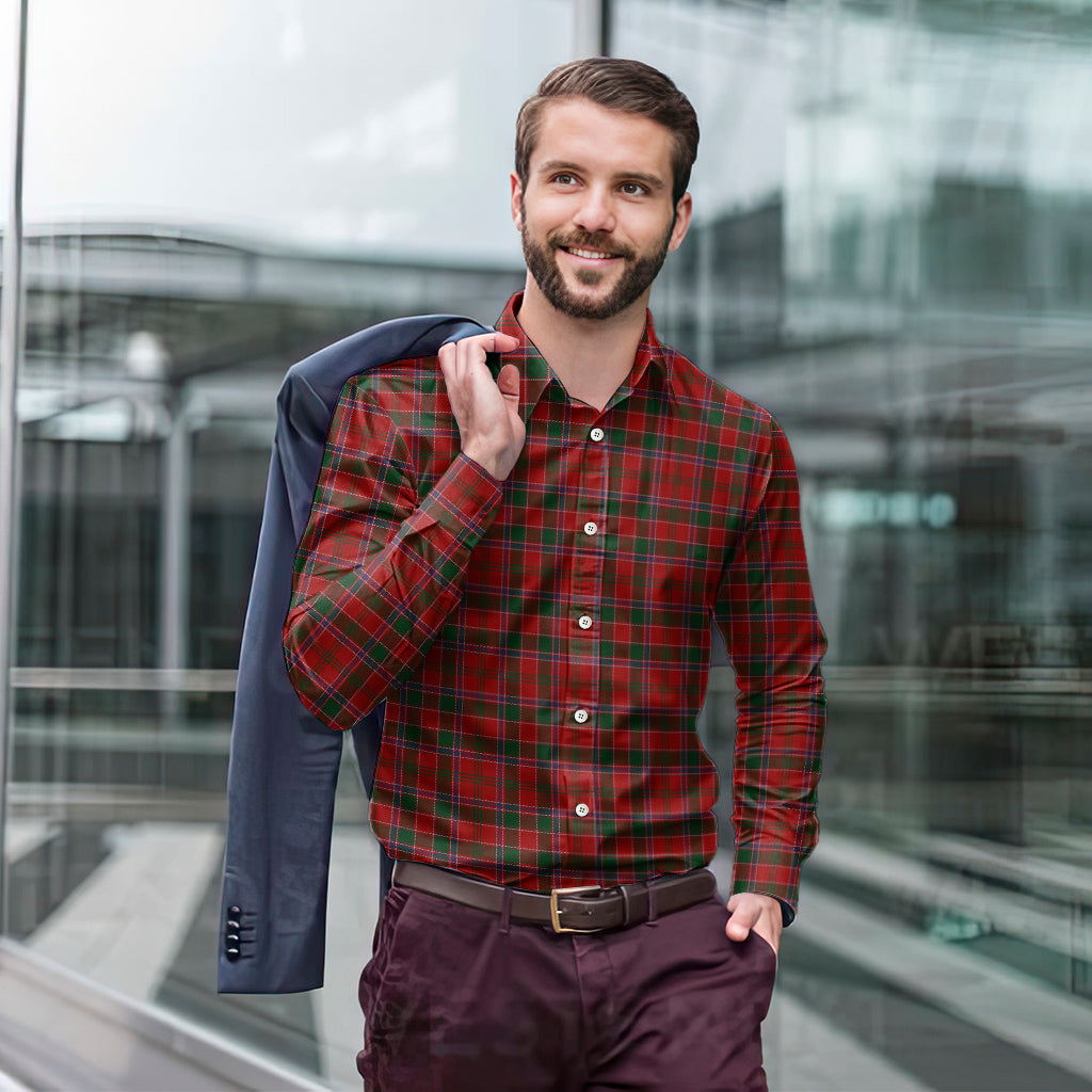 Dalzell (Dalziel) Tartan Long Sleeve Button Up Shirt - Tartan Vibes Clothing