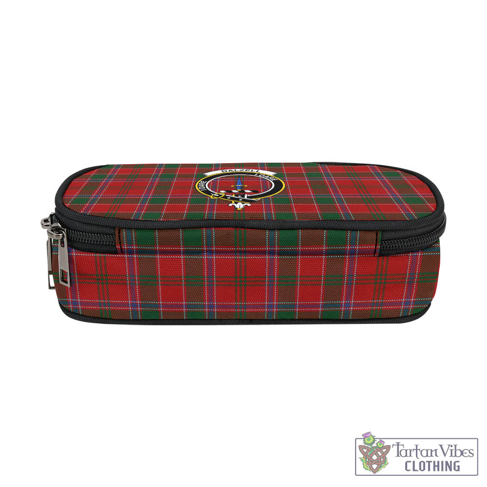 Dalzell (Dalziel) Tartan Pen and Pencil Case with Family Crest - Tartan Vibes Clothing