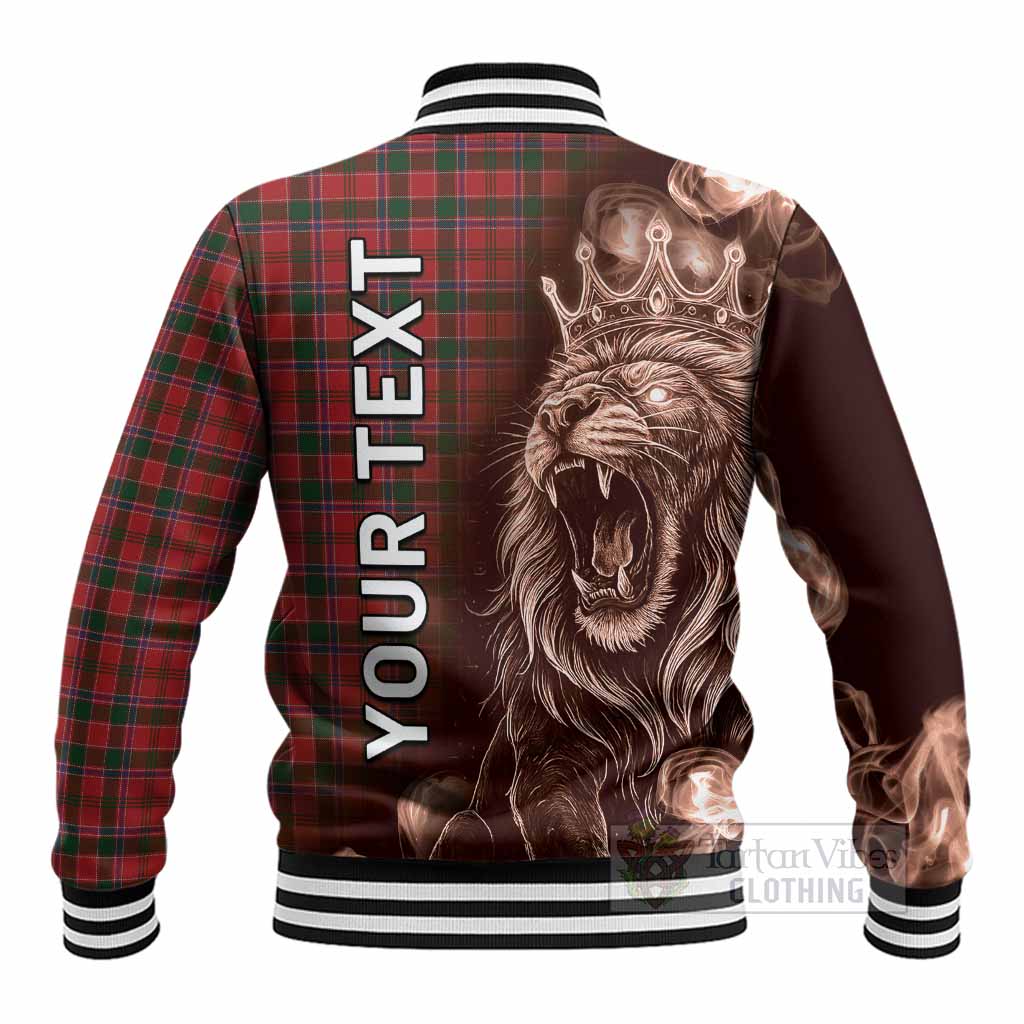 Dalzell (Dalziel) Tartan Baseball Jacket Roaring Lion Heritage