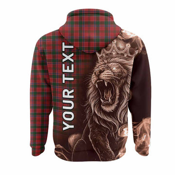 Dalzell (Dalziel) Tartan Hoodie Roaring Lion Heritage