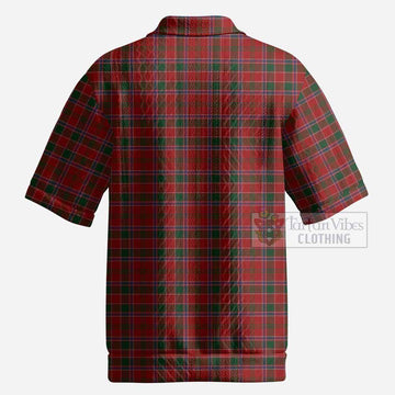 Dalzell (Dalziel) Tartan Men’s Polo Sweater Top with Family Crest