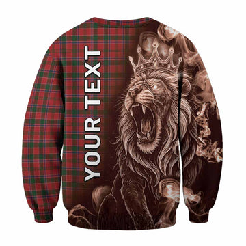 Dalzell (Dalziel) Tartan Sweatshirt Roaring Lion Heritage