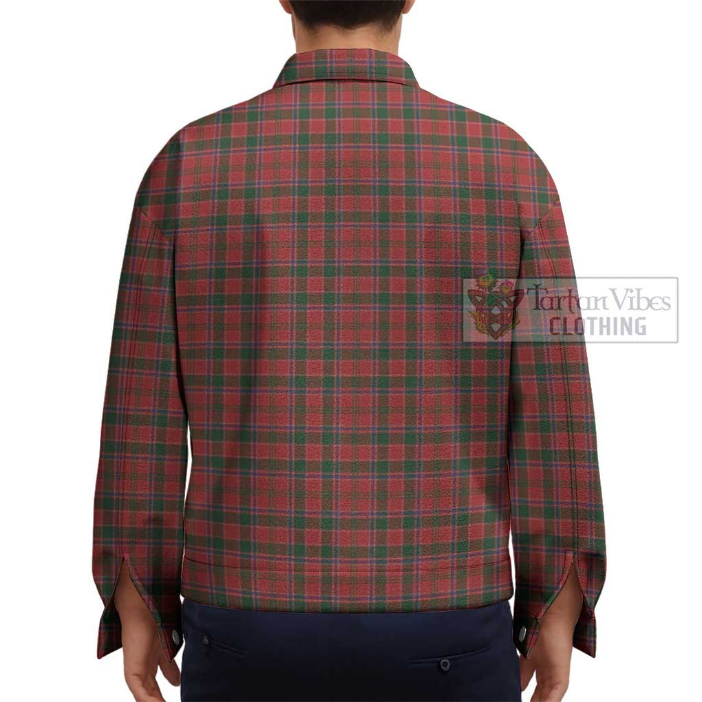 Dalziel Tartan Unisex Lapel Cotton Jacket - Tartan Vibes Clothing