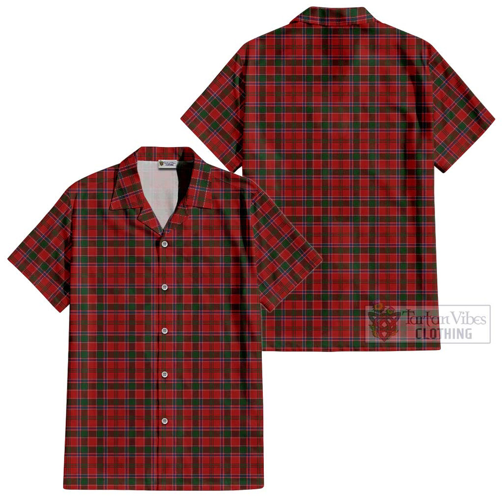 Dalziel Tartan Cotton Hawaiian Shirt - Tartan Vibes Clothing
