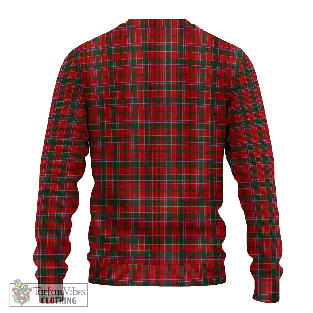 Dalziel Tartan Ugly Sweater with Family Crest DNA In Me Style - Tartan Vibes Clothing