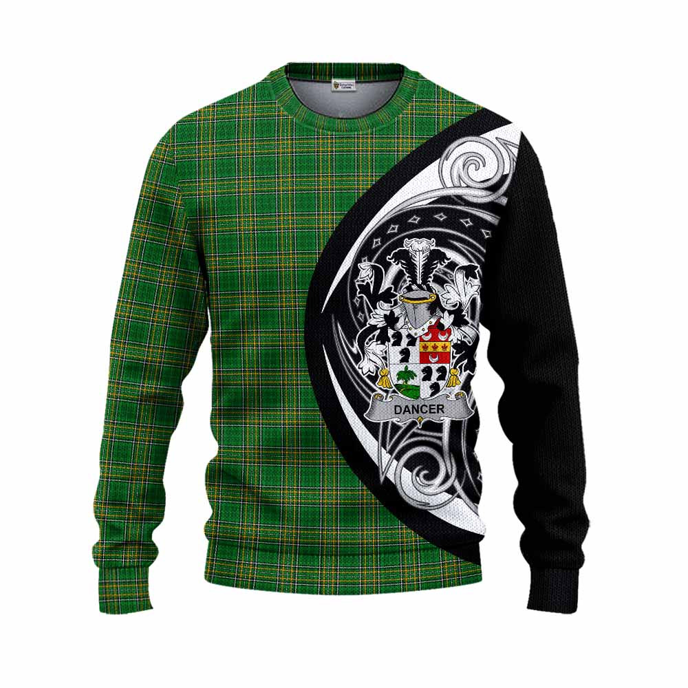 Tartan Vibes Clothing Dancer Irish Clan Knitted Sweater Celtic Circle Style