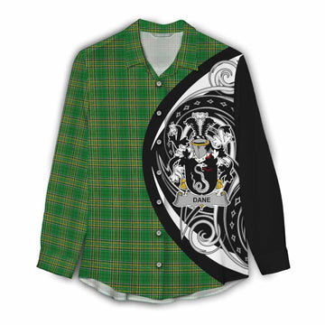 Dane Irish Clan Women's Casual Shirt Celtic Circle Style Female - Tartan Vibes Clothing