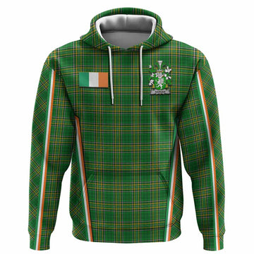 Dargan Irish Clan Coat of Arm Tartan Hoodie Flag Style