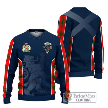 Darroch Tartan Ugly Sweater with Family Crest and Lion Rampant Vibes Sport Style Unisex - Tartan Vibes Clothing
