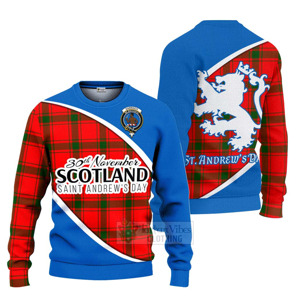 Darroch Family Crest Tartan Ugly Sweater Celebrate Saint Andrew's Day in Style Unisex - Tartan Vibes Clothing