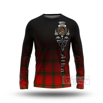 Darroch Tartan Long Sleeve T-Shirt Featuring Alba Gu Brath Family Crest Celtic Inspired Unisex - Tartan Vibes Clothing