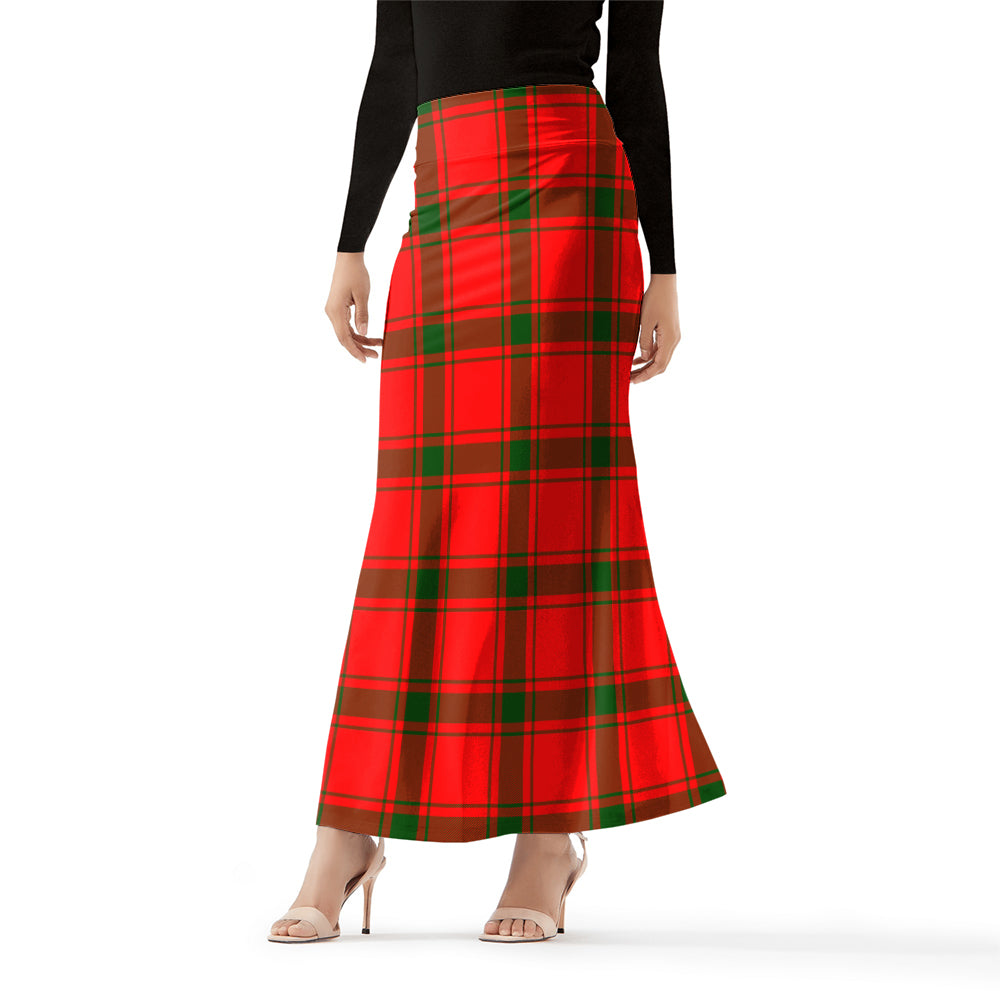 Darroch Tartan Womens Full Length Skirt Female - Tartan Vibes Clothing