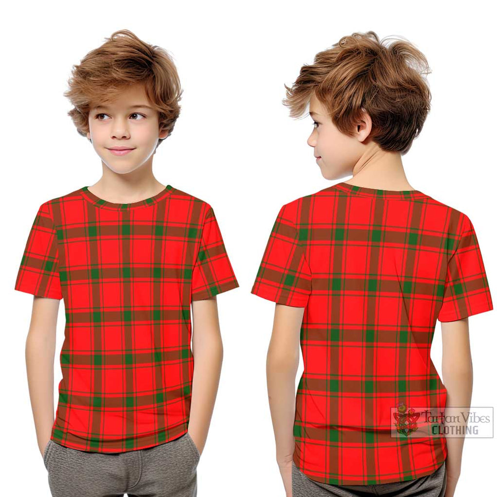 Darroch Tartan Kid T-Shirt Youth XL Size14 - Tartan Vibes Clothing