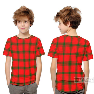 Darroch Tartan Kid T-Shirt Youth XL Size14 - Tartan Vibes Clothing