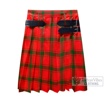 Darroch Tartan Men's Pleated Skirt - Fashion Casual Retro Scottish Kilt Style