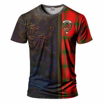 Darroch Tartan Family Crest T-Shirt Alba Gu Brath Be Brave Lion Ancient Style Kid's Shirt - Tartan Vibes Clothing