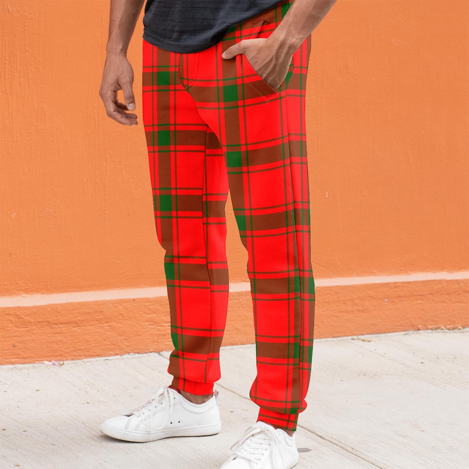 Darroch Tartan Joggers Pants S - Tartan Vibes Clothing