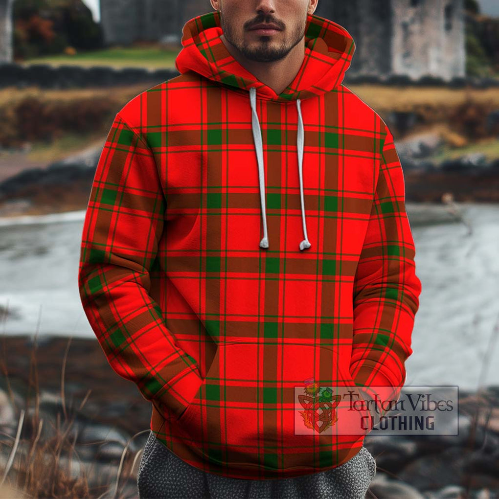 Darroch Tartan Cotton Hoodie Zip Hoodie - Tartan Vibes Clothing
