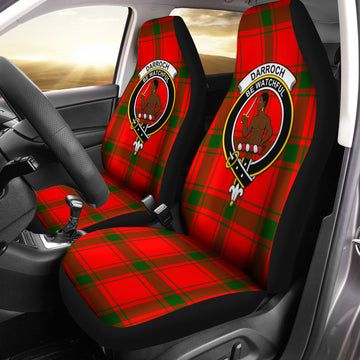 Darroch Tartan Car Seat Cover with Family Crest One Size - Tartan Vibes Clothing