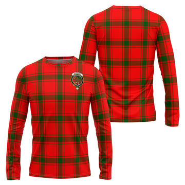 Darroch Tartan Long Sleeve T-Shirt with Family Crest Unisex - Tartan Vibes Clothing