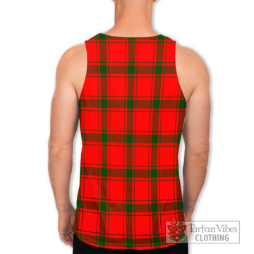 Darroch Tartan Men's Tank Top with Family Crest DNA In Me Style - Tartan Vibes Clothing