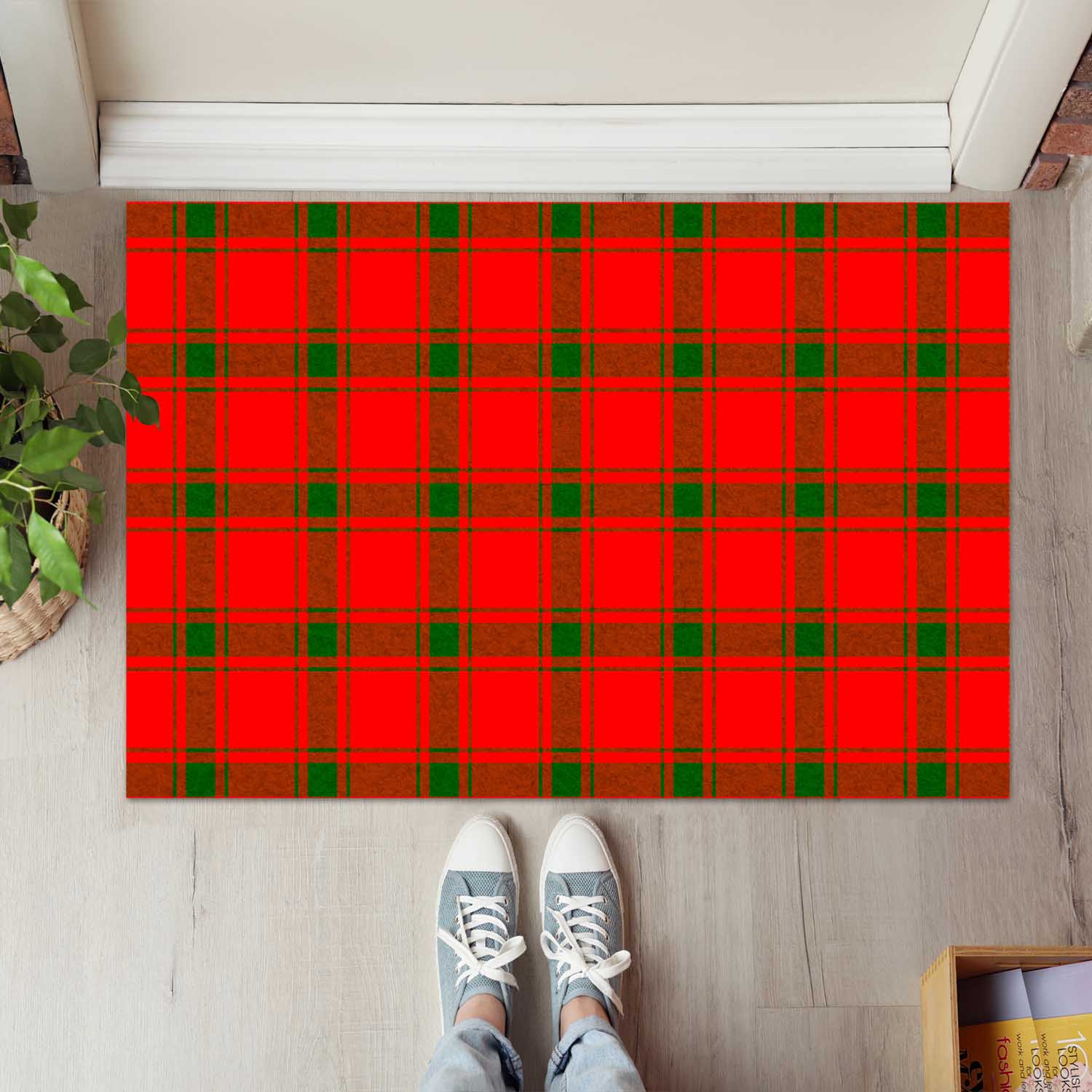 Darroch Tartan Door Mat - Tartanvibesclothing