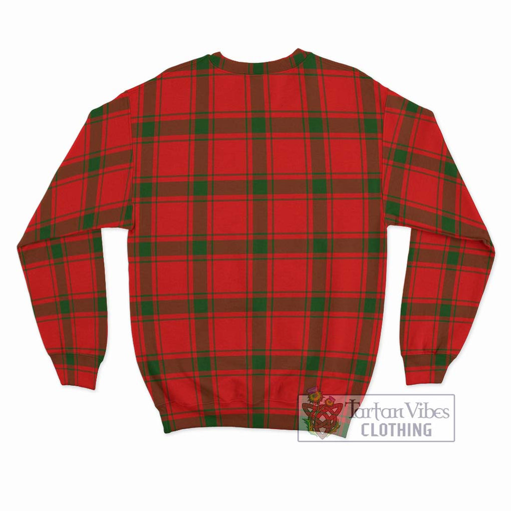 Darroch Tartan Sweatshirt with Family Crest DNA In Me Style - Tartan Vibes Clothing