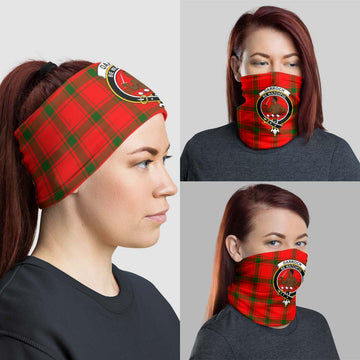 Darroch Tartan Neck Gaiters, Tartan Bandanas, Tartan Head Band with Family Crest - Tartan Vibes Clothing