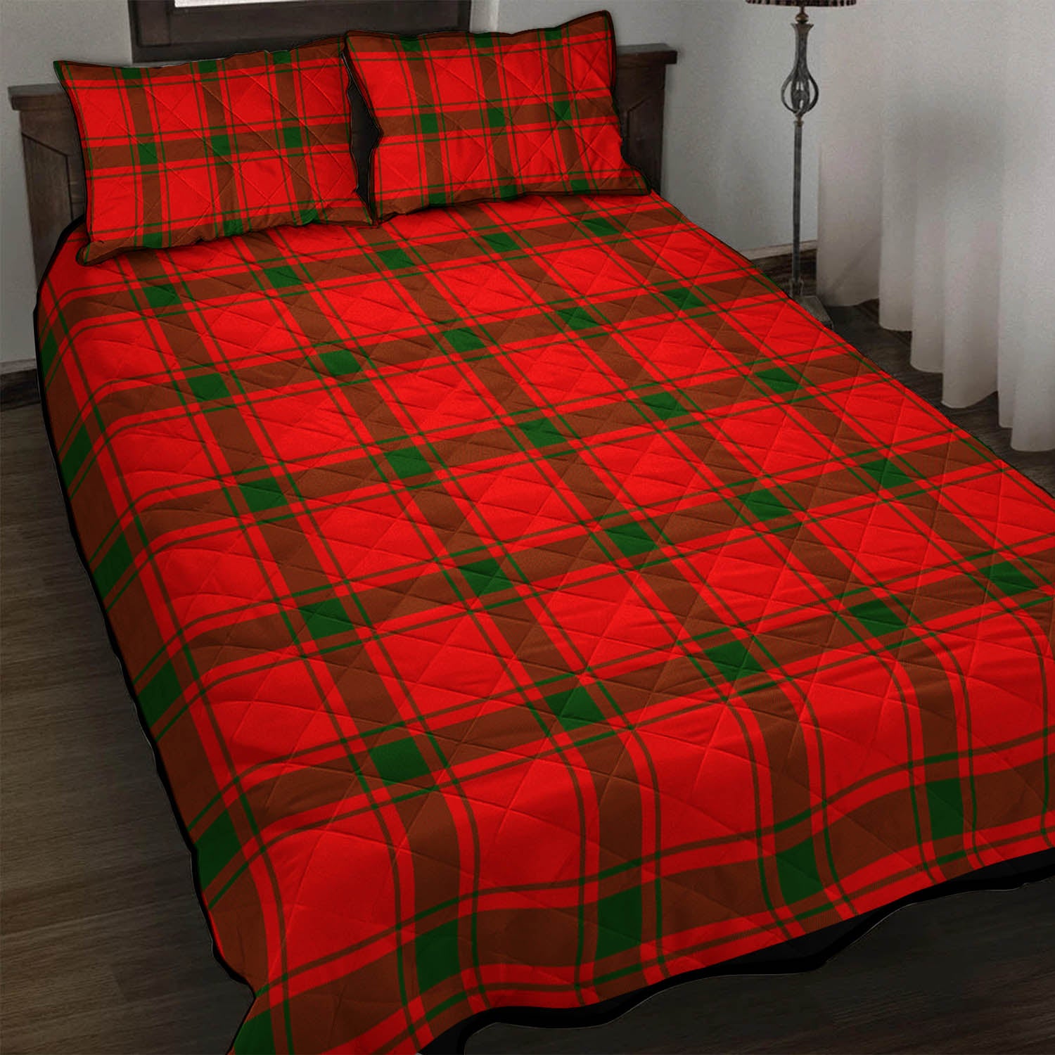 Darroch Tartan Quilt Bed Set - Tartan Vibes Clothing