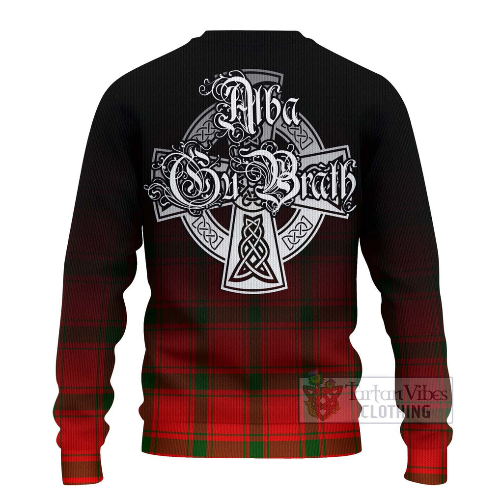 Darroch Tartan Ugly Sweater Featuring Alba Gu Brath Family Crest Celtic Inspired - Tartan Vibes Clothing