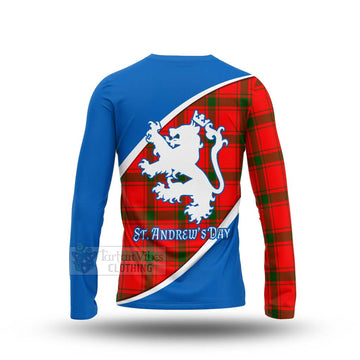 Darroch Family Crest Tartan Long Sleeve T-Shirt Celebrate Saint Andrew's Day in Style - Tartan Vibes Clothing