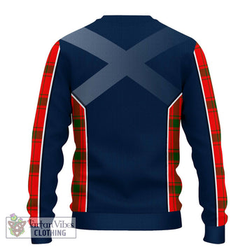 Darroch Tartan Ugly Sweater with Family Crest and Lion Rampant Vibes Sport Style - Tartan Vibes Clothing