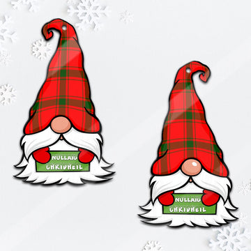 Darroch Gnome Christmas Ornament with His Tartan Christmas Hat - Tartan Vibes Clothing