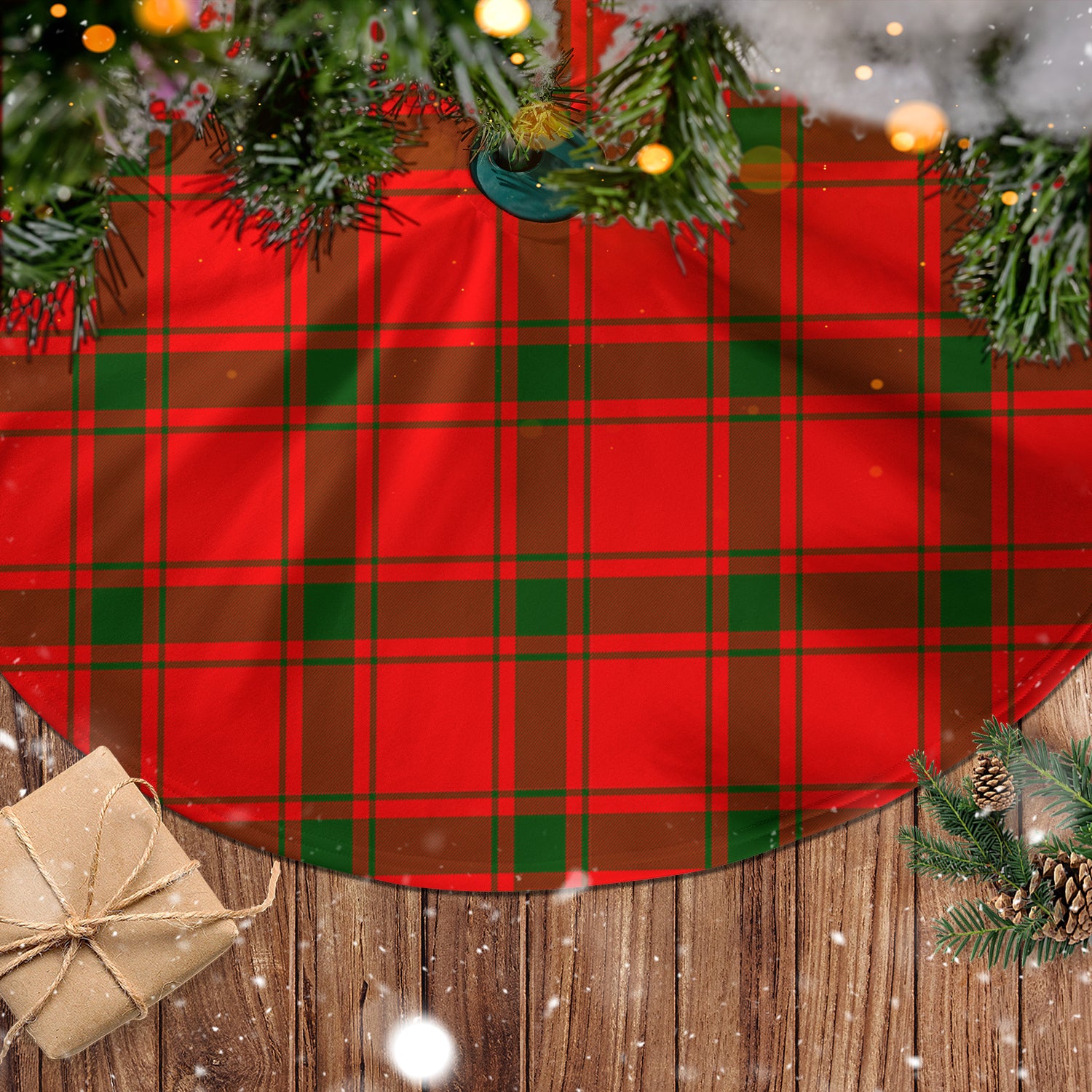 Darroch Tartan Christmas Tree Skirt - Tartan Vibes Clothing