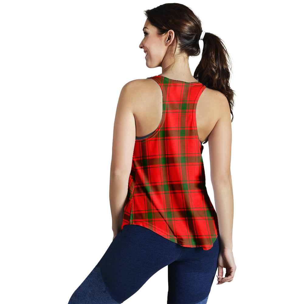 Darroch Tartan Women Racerback Tanks - Tartan Vibes Clothing