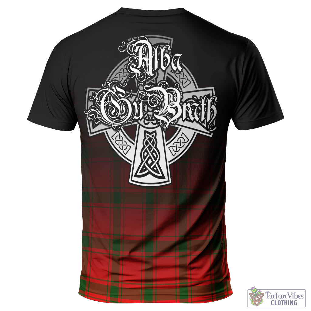 Tartan Vibes Clothing Darroch Tartan T-Shirt Featuring Alba Gu Brath Family Crest Celtic Inspired