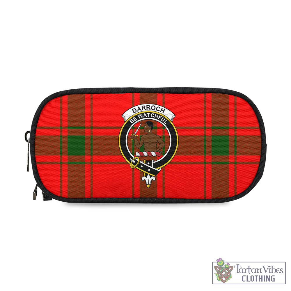 Darroch Tartan Pen and Pencil Case with Family Crest - Tartan Vibes Clothing