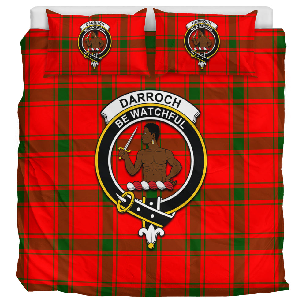 darroch-tartan-bedding-set-with-family-crest